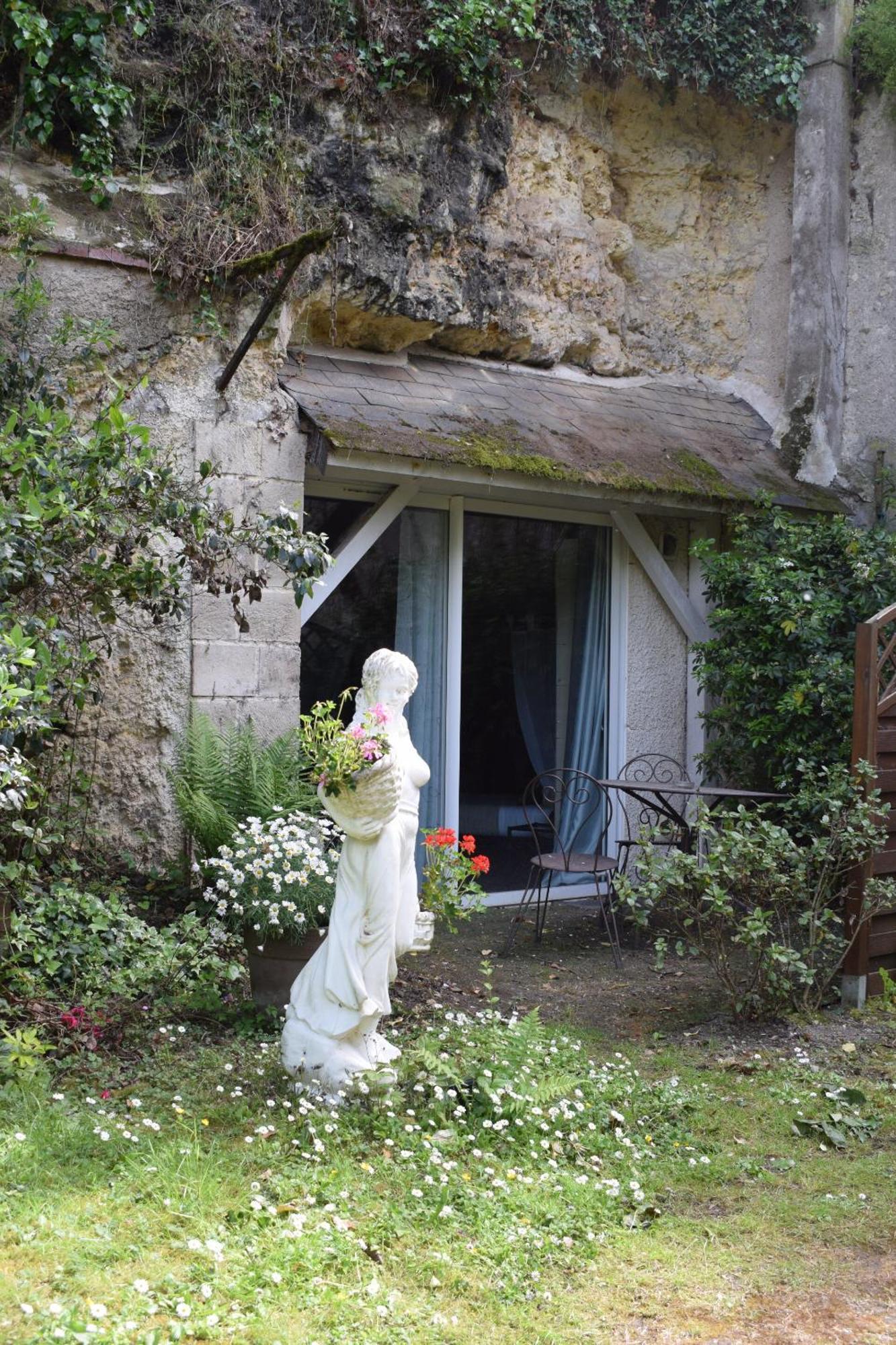 Chambres D'Hotes Troglodytes Le Clos De L'Hermitage Amboise Szoba fotó