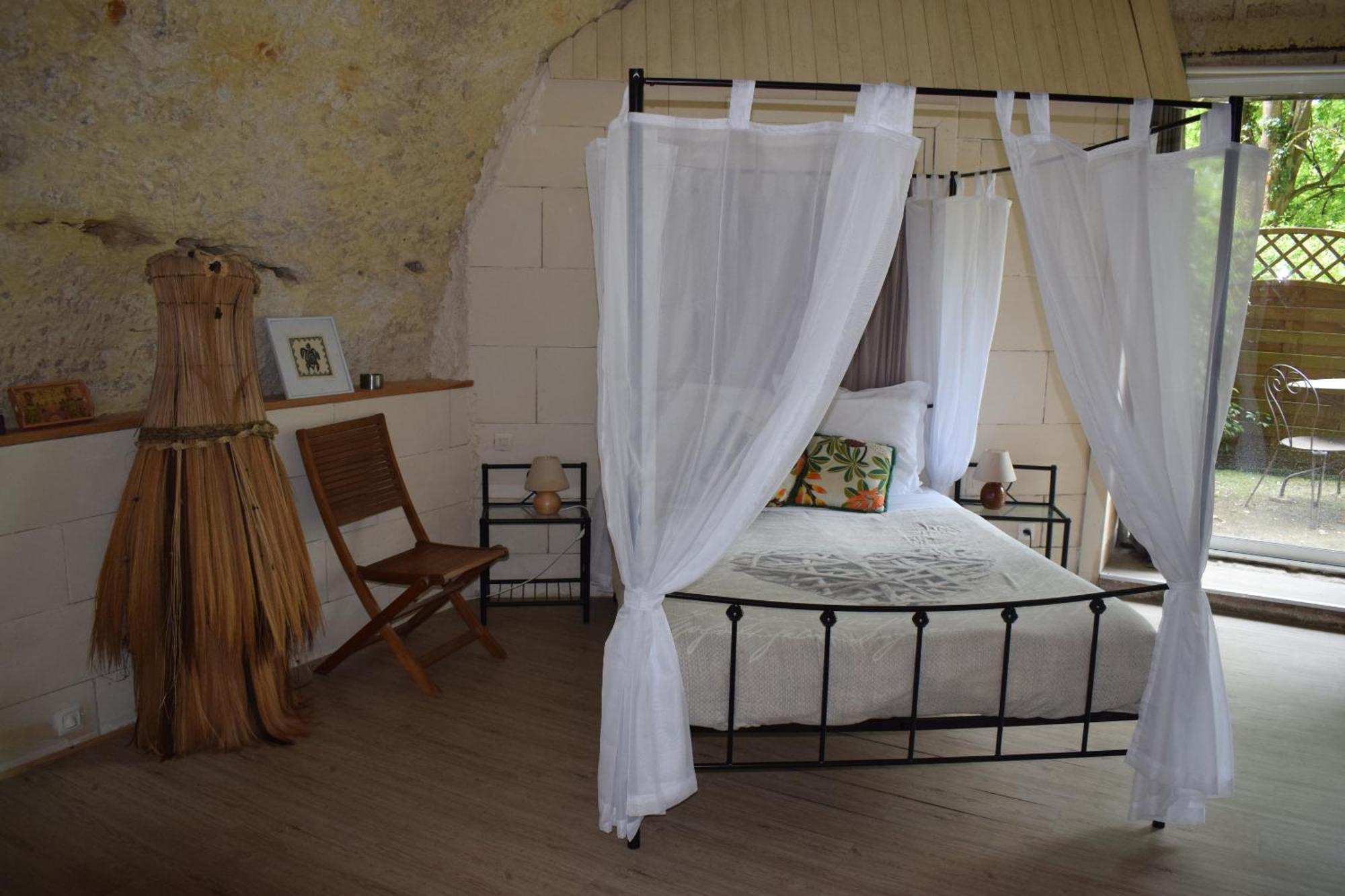 Chambres D'Hotes Troglodytes Le Clos De L'Hermitage Amboise Szoba fotó